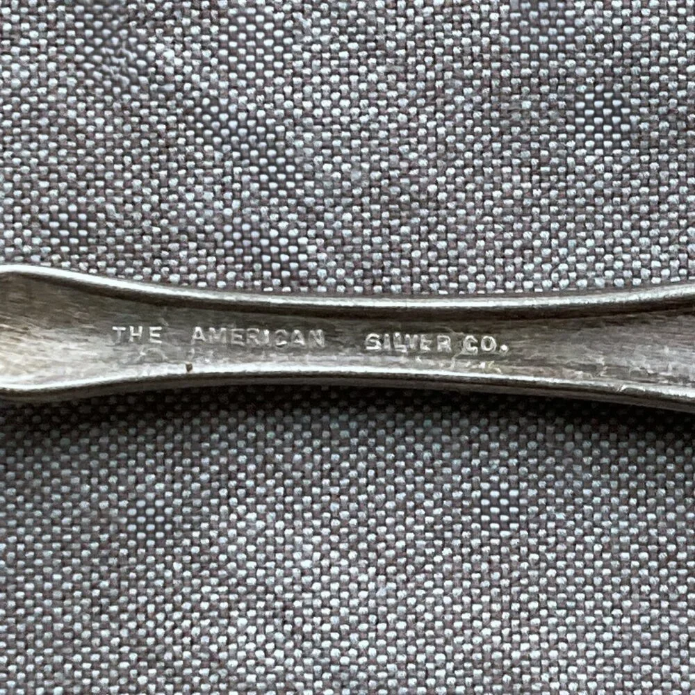 Antique France Souvenir Spoon, silverplate, Collectible - American Silver Co.